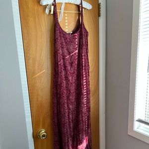 SOLD Vintage 60’s Paisley Print Maxi Dress